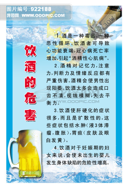 饮酒的危害图片下载