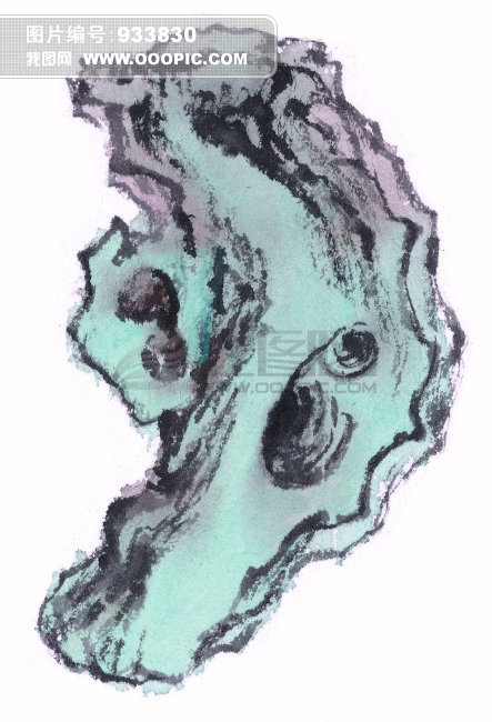 中国绘画艺术山石图片素材(图片编号:933830)